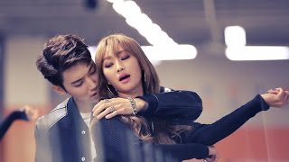 Dance Practice 효린Hyolyn X 주영Jooyoung  지워Erase 주차장 안무영상 [upl. by Noiramaj]