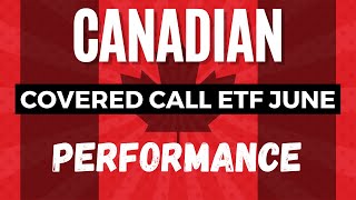 June Canadian Performance With 10 High Yield Funds [upl. by Aisatnaf]