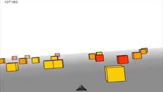 Yo Arcade Cubefield Flash Game Gameplay [upl. by Marybella]