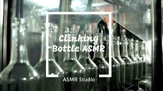 Clinking Bottle ASMR  Glass Rattling Sounds  Jingling Noise [upl. by Einuj]