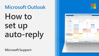 How to set up an outofoffice reply in Outlook  Microsoft [upl. by Tanitansy]