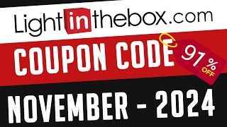 Lightinthebox Coupon Code 2024 🔥 2024 🔥 Updated Today 🔥 Lightinthebox Discount Code 2024 [upl. by Lachman]