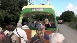 Blackpool Trams  Boat 605 at Beamish [upl. by Ashwin]