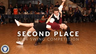 2nd Place Swing Dance  2024 Swing amp Waltz Competition [upl. by Cavuoto456]