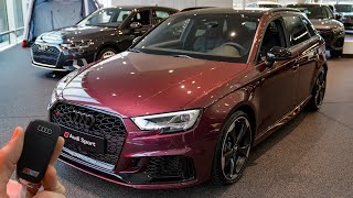 2020 Audi RS3 Sportback 400 hp  Sound amp Visual Review [upl. by Goode]