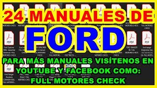 24 MANUALES DE FORD ENSEÑO COMO DESCARGAR [upl. by Ymeon343]