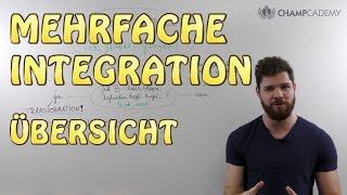 Mehrfache Integration 1 von 3 Übersicht zum Rechnen [upl. by Pru959]