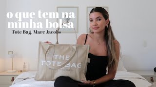 O QUE TEM NA MINHA BOLSA TOTE BAG MARC JACOBS [upl. by Ardnekat]