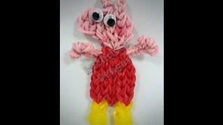 Rainbow Loom Peppa Pig Charm [upl. by Quennie701]