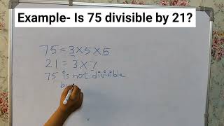 Class 6 Maths Prime Time Is 75 divisible by 21Is 42 divisible by 12 maths ncert ganitaprakash [upl. by Nirahs837]