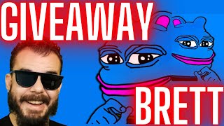 Brett Token On Eth  Memecoin Giveaway [upl. by Ramat885]