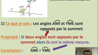 Angles et parallélisme  Exercice corrigé 1 [upl. by Brosy]