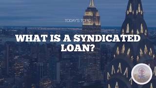 What is a syndicated loan [upl. by Sesilu694]