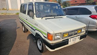 Toyota Kijang Super KF40 Ranger SSX Prefacelift 1987 Mamang Ican Aspros Auto Full Tour  Indonesia [upl. by Lundberg797]