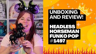 Headless horseman Funko Pop unboxing Disney Adventures of Ichabod and Mr Toad 🐸 [upl. by Celin]