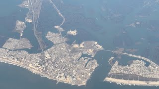 Aerial View in Autumn from New Haven to New York and Atlantic City [upl. by Ardnuaed]