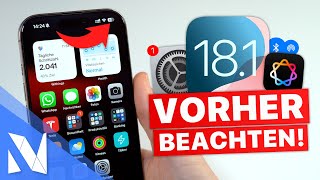 iOS 181 ist JETZT da  Das müsst ihr VORHER beachten  NilsHendrik Welk [upl. by Pernick]