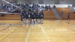 2018 Varsity 845 Volleyball Mount Academy Class D champions [upl. by Hephzipa]