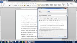 How to Save MLA format in Microsoft Word [upl. by O'Shee321]