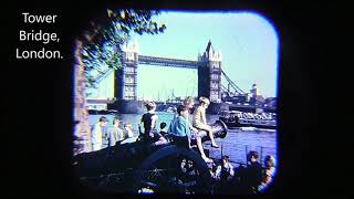 European cities  Vintage 1972 Viewmaster reel [upl. by Neenaj]