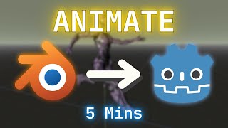 BLENDER to GODOT 4 Rigging amp Animation Tutorial in 5min godot blender [upl. by Eveivenej]