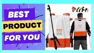 Best 4 Gallon Battery Powered Backpack Sprayer Review [upl. by Xanthe232]