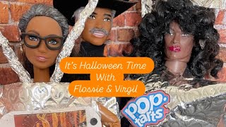 Halloween With Flossie amp Virgil halloween barbie mattel integritytoys [upl. by Nekial]