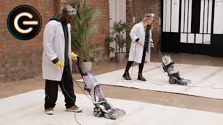 Carpet Cleaners Vax versus Bissell  The Gadget Show [upl. by Sarajane]