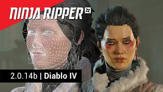 Ninja Ripper 2014 beta  How to rip 3D models from Diablo IV [upl. by Melentha]