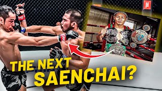 The Next Saenchai 🤯 Prajanchais Crowning Moment In ONE Championship [upl. by Hewart]