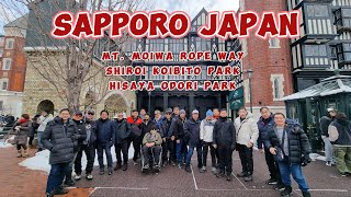 Shiroi Koibito Park  Mount Moiwa Ropeway  Hisaya Odori Park  Sapporo Japan [upl. by Neona]