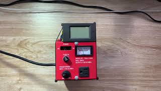 Modified Variac with digital meter [upl. by Elnore]