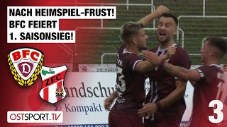 Nach HeimspielFrust BFC brilliert dank Knezevic amp Dadashov BFC  ZFC  Regionalliga Nordost [upl. by Jonell]