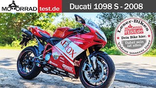 Ducati 1098S  LeserBikeVideo von Frank [upl. by Galateah]