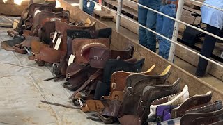 Elkhart Horse Auctions is live Saddle sale [upl. by Christoffer]