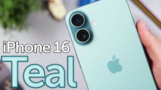 Teal iPhone 16 is INTERESTING Unboxing First Impressions amp Color Review [upl. by End]