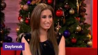 Stacey Solomon performs Driving Home for Christmas on Daybreak in aid of Shooting Star CHASE [upl. by Anirec]