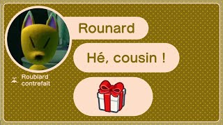 QUAND ROUNARD TE VENDS UNE ŒUVRE DART  Animal Crossing New Horizons [upl. by Tavy]