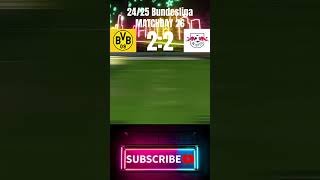 FC25 Career Mode Borussia Dortmund RB Leipzig 34 All Goals [upl. by Enyawud]