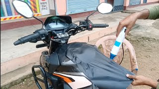 Honda sp 125 sports edition bike petrol tank vinyle wrapping in 2024 [upl. by Hakeem245]