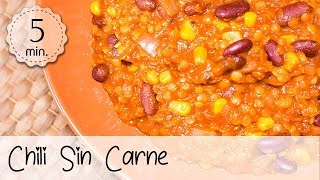 Chili Sin Carne Rezept mit Roten Linsen Besser als von quotVegan ist Ungesund  Vegane Rezepte ♡ [upl. by Parnas]