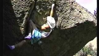 Bouldering  the Bachar Boulders June Lake Ca [upl. by Gnanmas]