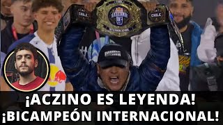 ¡ACZINO ES LEYENDA ¡BICAMPEÓN INTERNACIONAL vs SKONE [upl. by Etnaid884]