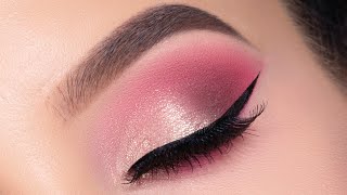 Rose Golden Eye Makeup Tutorial using Affordable Makeup [upl. by Pappano858]