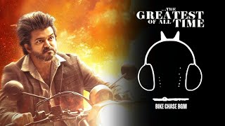 The GOAT Bike Chase BGM Ringtone  Thalapathy Vijay  YSR Venkat Prabhu [upl. by Nelubez]