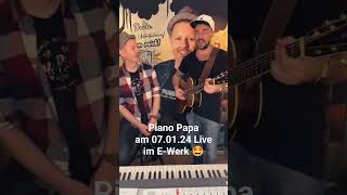 Piano Papa amp ANDINO • Pi Pa Papagei Live [upl. by Ahsienat57]