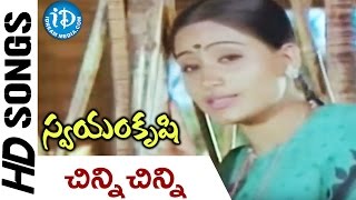 Swayamkrushi Songs  Chinni Chinni Korikaladaga Video Song  Chiranjeevi  Vijayashanti [upl. by Telracs]