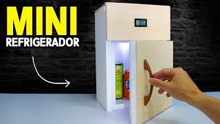 Cómo Hacer un MINI REFRIGERADOR CASERO [upl. by Karyn]