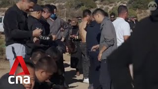 Chinese migrants are entering US illegally  CNA followed part of their journey [upl. by Ennovad]