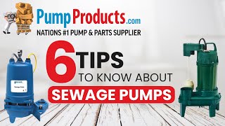 6 Tips Sewage Pump Owners NEED to Know [upl. by Dawaj912]